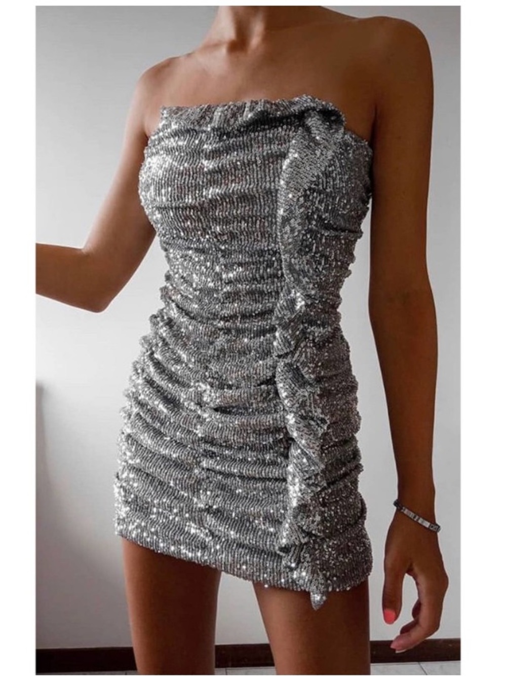 ZARA LIMITED EDITION SEQUIN MINI DRESS